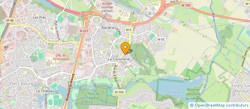 localisation de l'entreprise SCI HAPPY RHEIMS à VILLENEUVE-D'ASCQ