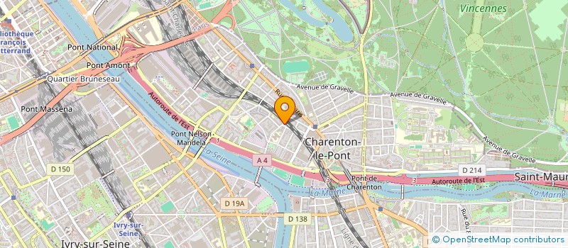 localisation de l'entreprise SCI HAPPY US  CHARENTON-LE-PONT