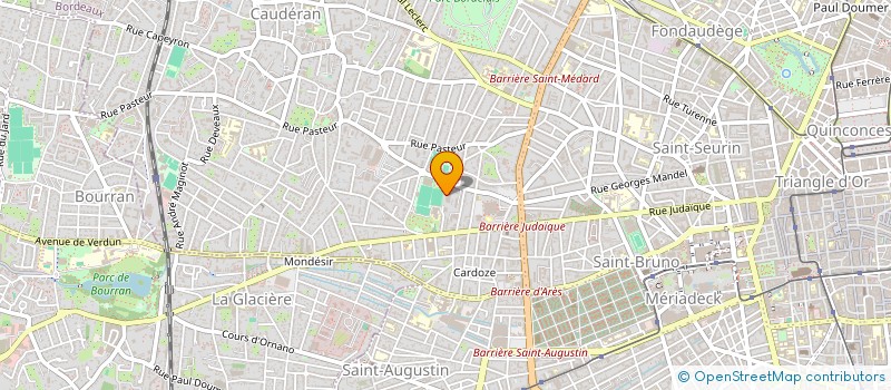 localisation de l'entreprise SCI HAPPYLA  BORDEAUX