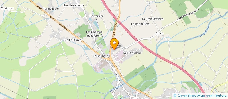 localisation de l'entreprise SCI HAPPYNEST à GENNES-VAL-DE-LOIRE