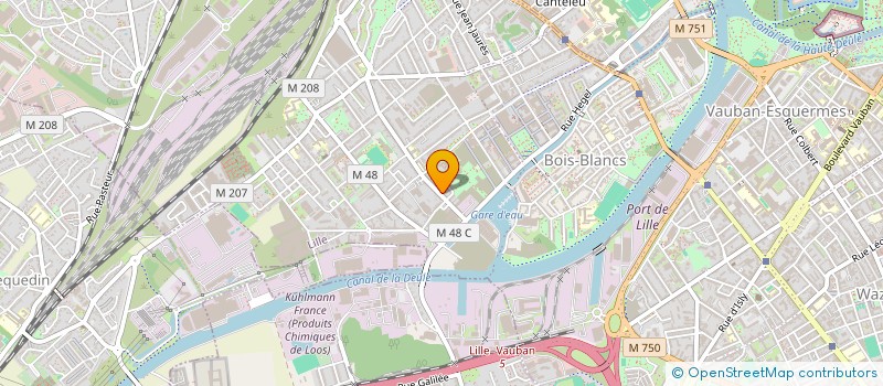 localisation de l'entreprise SCI HAPPYS à LILLE