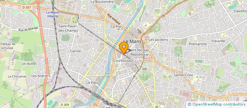 localisation de l'entreprise SCI HAPYMO  LE MANS