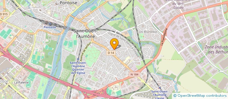 localisation de l'entreprise SCI HAQ à SAINT-OUEN-L'AUMONE