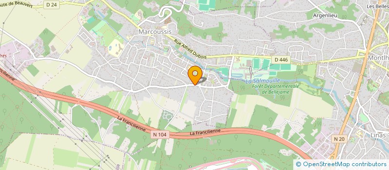 localisation de l'entreprise SCI HARAB  MARCOUSSIS