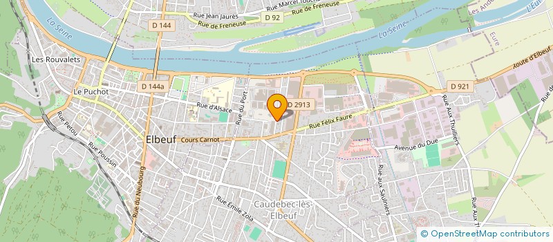 localisation de l'entreprise SCI HARAEL  CAUDEBEC-LES-ELBEUF