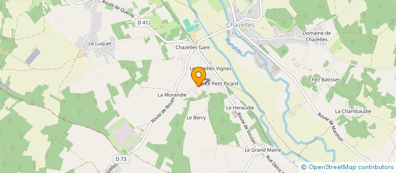localisation de l'entreprise SCI HARANT FAMILY à CHAZELLES