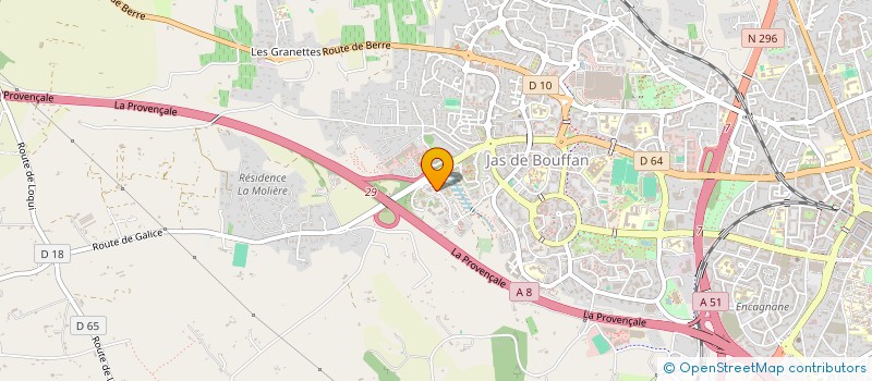 localisation de l'entreprise SCI HARAS DE L AUBERE à AIX-EN-PROVENCE