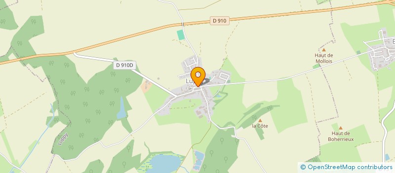 localisation de l'entreprise SCI HARAS DE LUPPY  LUPPY