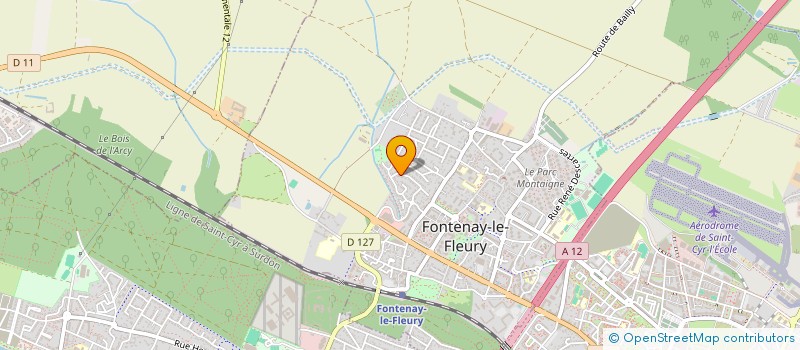 localisation de l'entreprise SCI HARAS DU BOS  FONTENAY-LE-FLEURY