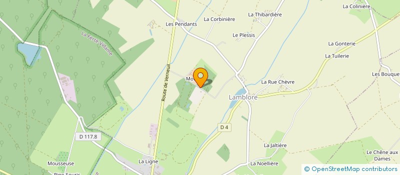 localisation de l'entreprise SCI HARAS DU MANOIR à LAMBLORE