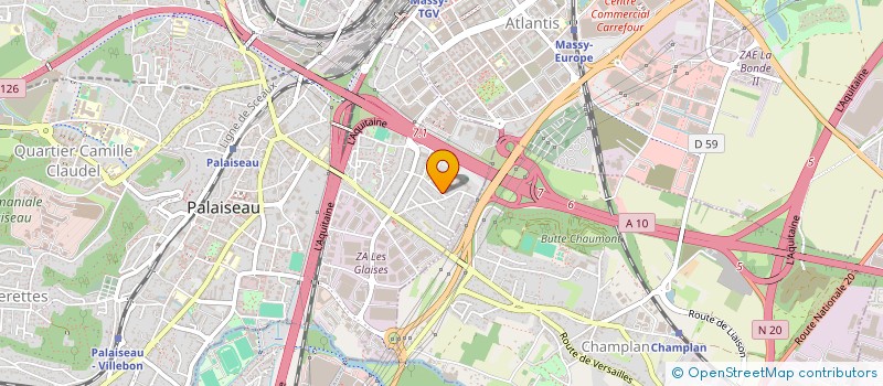 localisation de l'entreprise SCI HARB IMMOBILIER à PALAISEAU