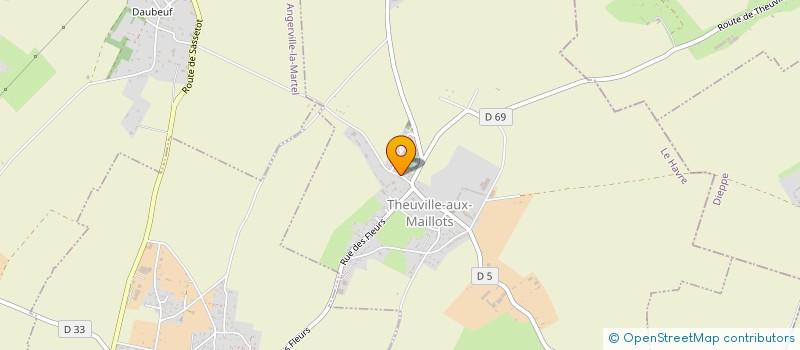 localisation de l'entreprise SCI HARBWR COTTAGE  THEUVILLE-AUX-MAILLOTS