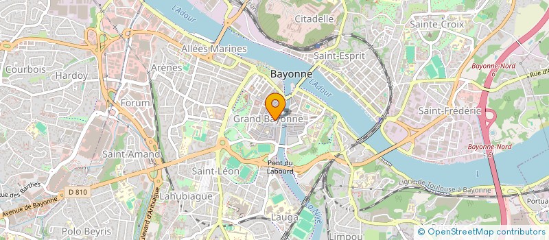 localisation de l'entreprise SCI HARCAUT à BAYONNE
