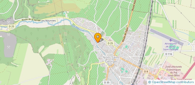 localisation de l'entreprise SCI HARCHA à NUITS-SAINT-GEORGES