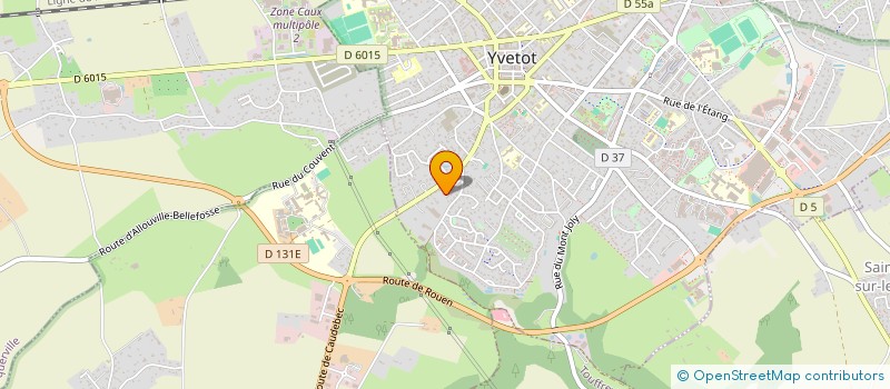 localisation de l'entreprise SCI HARCOURTOISE  YVETOT