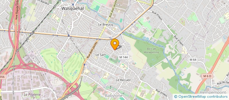 localisation de l'entreprise SCI HARD ROCK  VILLENEUVE-D'ASCQ