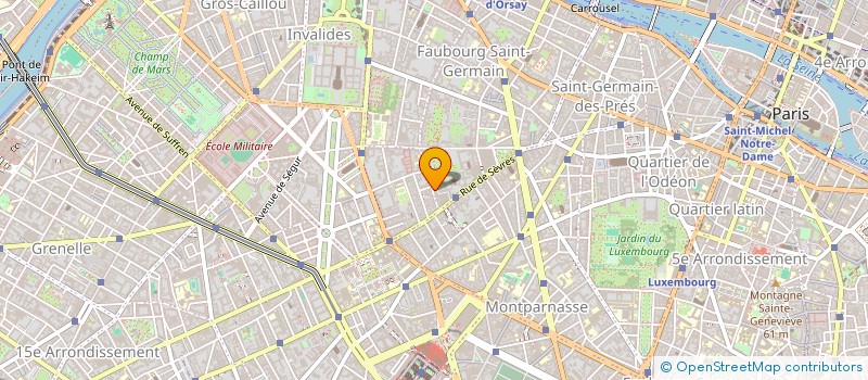 localisation de l'entreprise SCI HARDING  PARIS