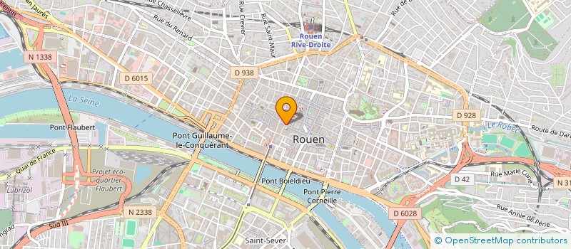 localisation de l'entreprise SCI HARDY à ROUEN