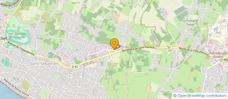 localisation de l'entreprise SCI HARDY DELETTREZ  PORNICHET