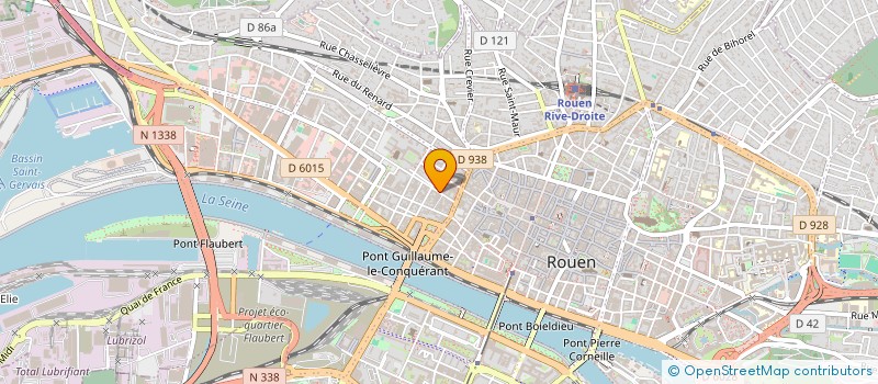 localisation de l'entreprise SCI HARDY VILLATTES  ROUEN