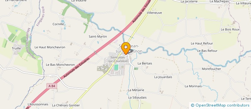 localisation de l'entreprise SCI HAREL  RIVES-DU-COUESNON