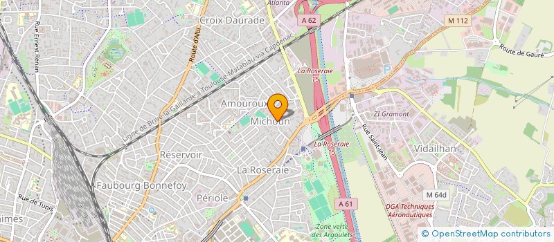 localisation de l'entreprise SCI HAREL à TOULOUSE