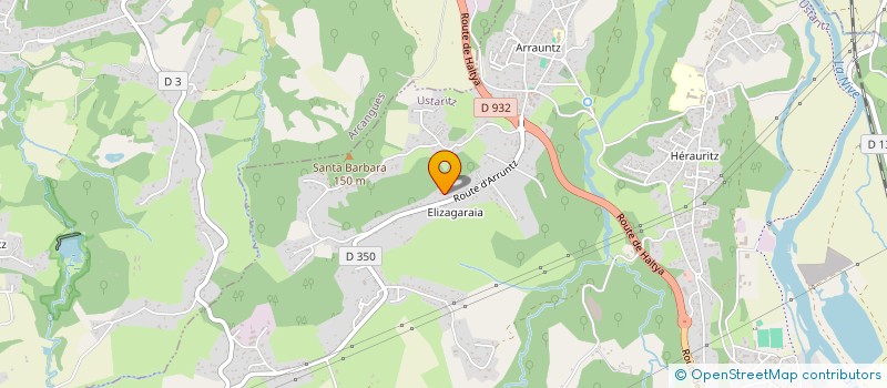 localisation de l'entreprise SCI HARGINAK  LARRESSORE