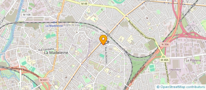 localisation de l'entreprise SCI HARI à LILLE