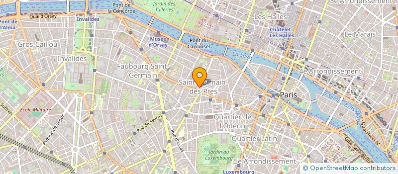 localisation de l'entreprise SCI HARLAY  PARIS