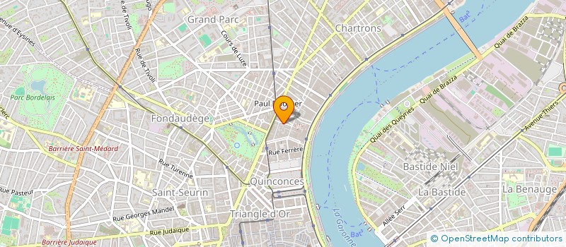 localisation de l'entreprise SCI HARLAY  BORDEAUX