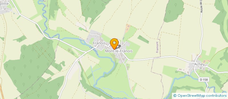 localisation de l'entreprise SCI HARMO  FRAMONT