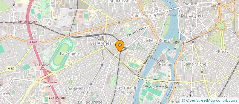localisation de l'entreprise SCI HARMONIE  TOULOUSE