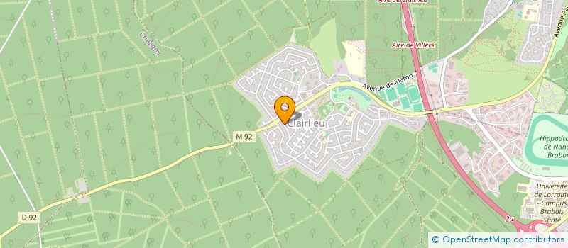 localisation de l'entreprise SCI HARMONIE à VILLERS-LES-NANCY