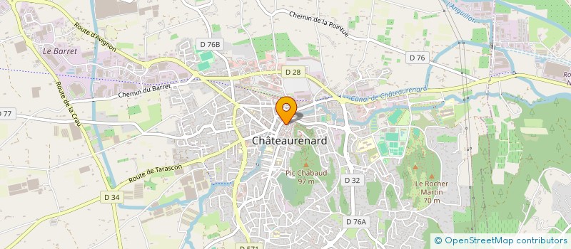 localisation de l'entreprise SCI HARMONIE à CHATEAURENARD