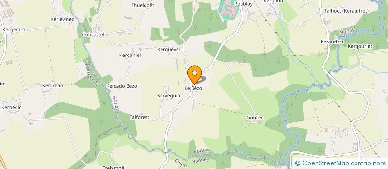 localisation de l'entreprise SCI HARMONIE  BIGNAN