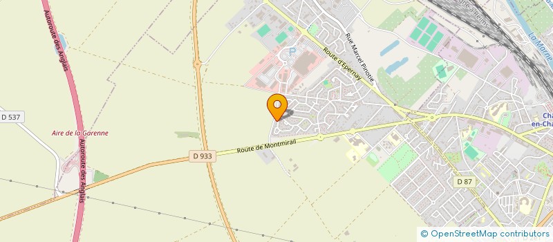 localisation de l'entreprise SCI HARMONIE  FAGNIERES