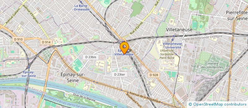 localisation de l'entreprise SCI HARMONIE à EPINAY-SUR-SEINE