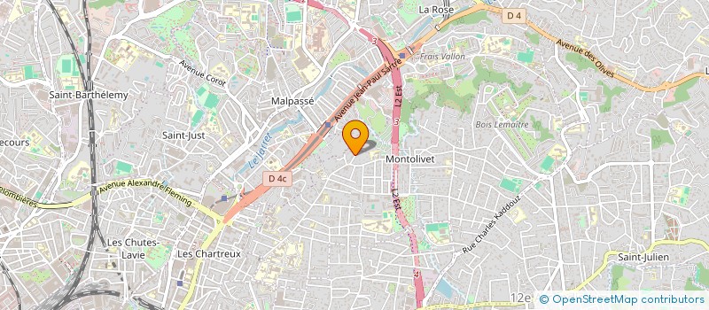 localisation de l'entreprise SCI HARMONIE à MARSEILLE