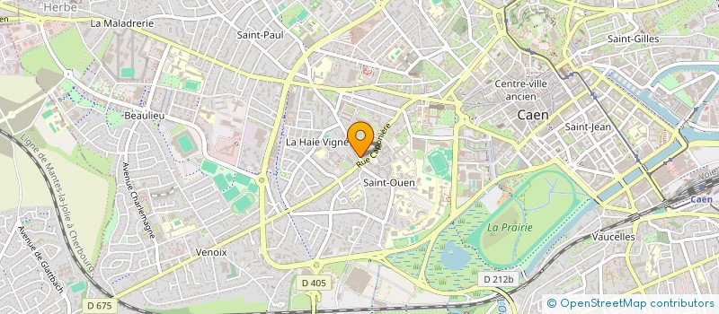 localisation de l'entreprise SCI HARMONIE ET SANTE à CAEN