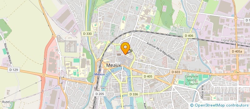 localisation de l'entreprise SCI HARMONIE NANTEUIL à MEAUX