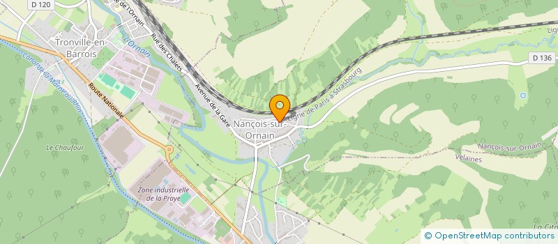 localisation de l'entreprise SCI HARMONY à NANCOIS-SUR-ORNAIN
