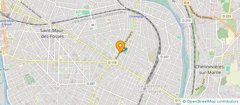 localisation de l'entreprise SCI HARMONY à SAINT-MAUR-DES-FOSSES