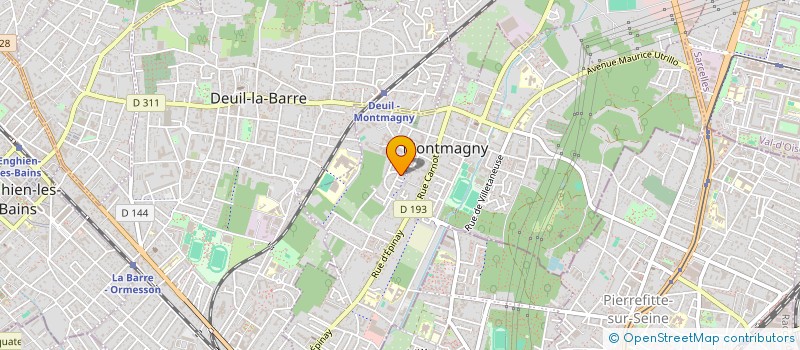 localisation de l'entreprise SCI HARMONY  MONTMAGNY