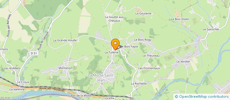 localisation de l'entreprise SCI HAROLD & CIE  SAINT-AGNAN