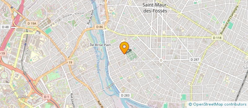 localisation de l'entreprise SCI HAROUN à SAINT-MAUR-DES-FOSSES