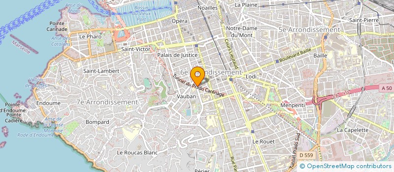 localisation de l'entreprise SCI HARPIE à MARSEILLE