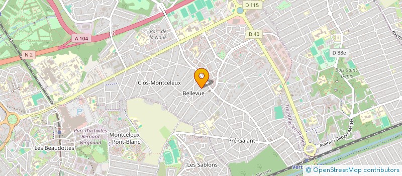 localisation de l'entreprise SCI HARRACH à VILLEPINTE