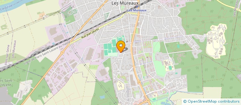 localisation de l'entreprise SCI HARRACHE à LES MUREAUX
