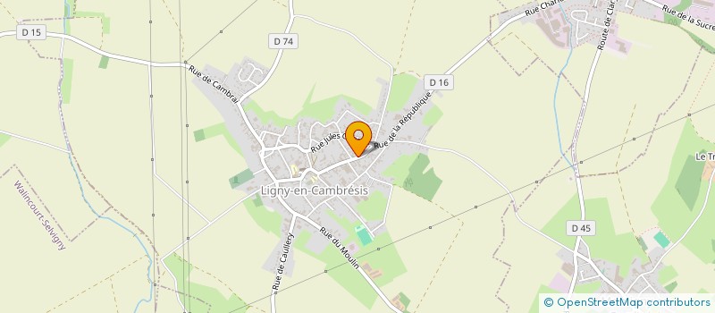 localisation de l'entreprise SCI HARRY-2  LIGNY-EN-CAMBRESIS