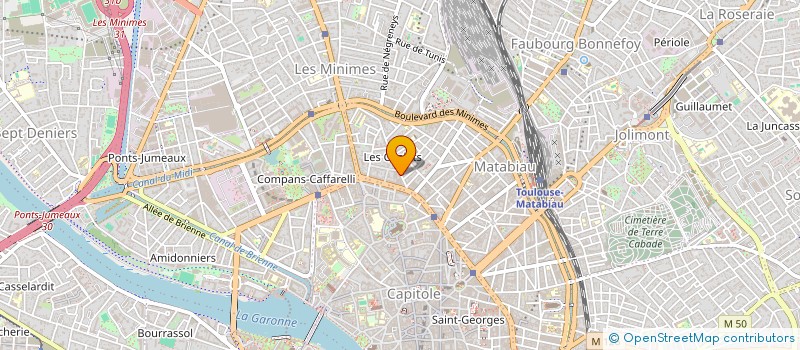 localisation de l'entreprise SCI HARRY  TOULOUSE